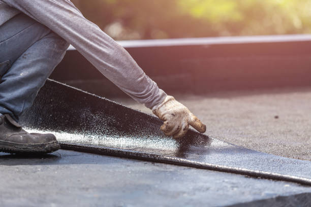 Professional Crawl Space Encapsulation technician working in Mineola, NY